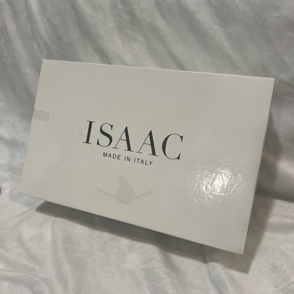 ISAAC Tovi Patent White 7.5 Heels - Picture 2 of 5